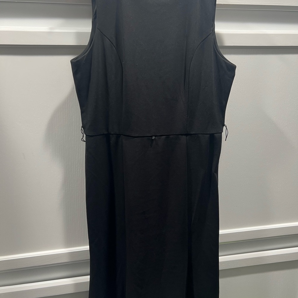 Elegant Black Sleeveless Dress